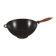 Кастрюля WOK с деревянной ручкой с матовым покрытием